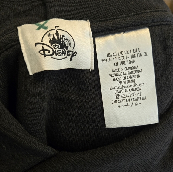 Disney Black Hoodie with Colorful Print - Picture 3 of 9
